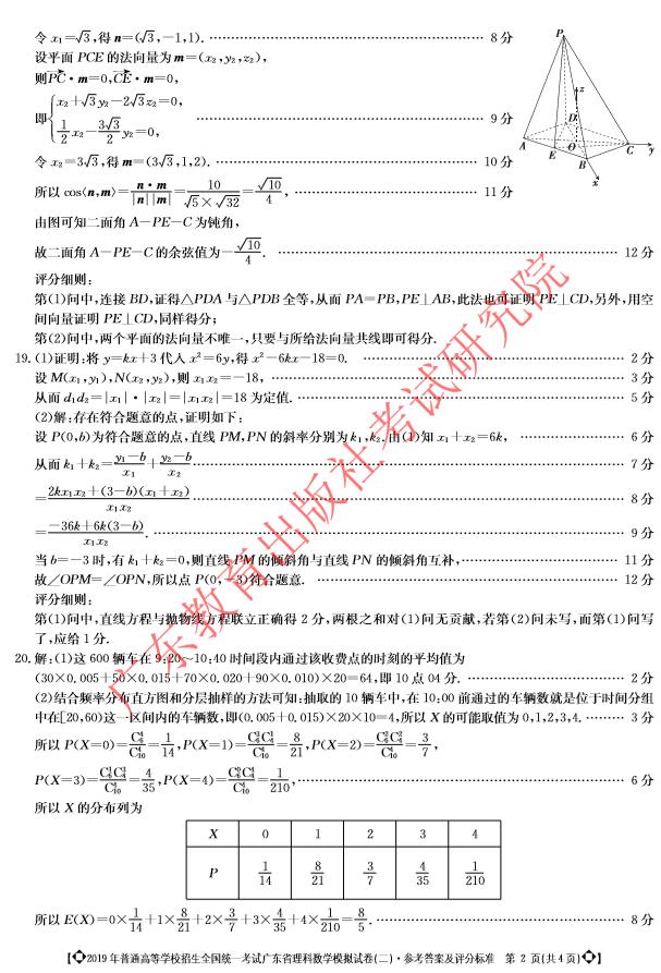 广东省二模数学，深度解析与备考策略